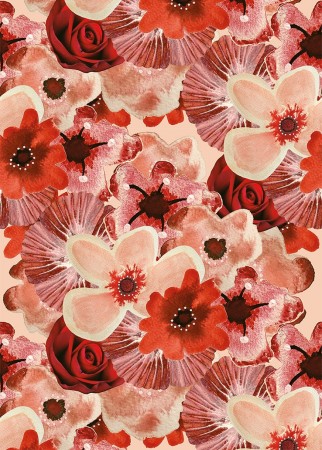 Ballerina Flower Red